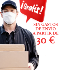 Gastos de envío gratis a partir de 30 €